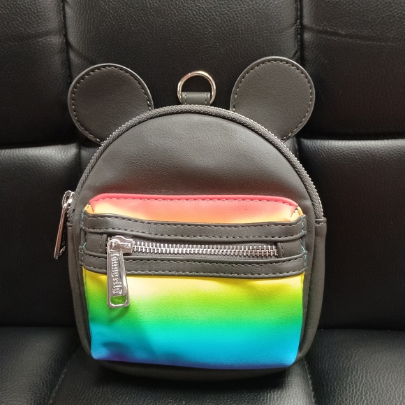 Loungefly Handbags - LOUNGEFLY Mickey Mouse Pride Wristlet Belt bag